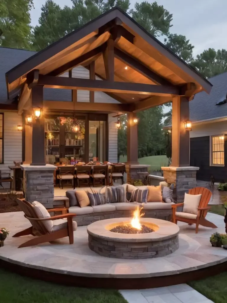 Creative Backyard Fire Pit Ideas to
Enhance Your Outdoor Space