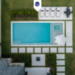 backyard design ideas layout with pool