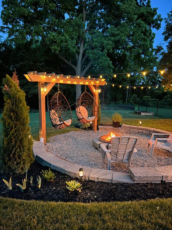 Transform Your Outdoor Space with
Stunning Firepit Backyard Landscaping