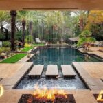 backyard pool landscaping