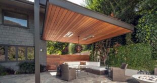 backyard design roof