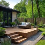 backyard design deck