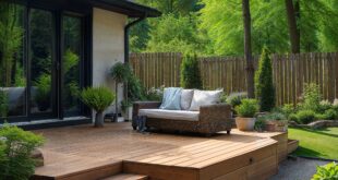 backyard design deck