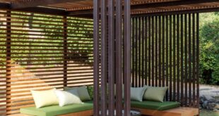 backyard design pergola