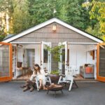 backyard design layout with shed