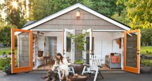 backyard design layout with shed