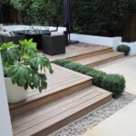 backyard design with deck