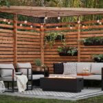 backyard design pergola