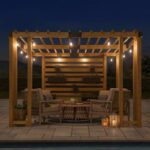 backyard design pergola