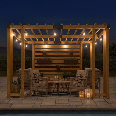 Transform Your Outdoor Space with a
Stunning Backyard Pergola Design