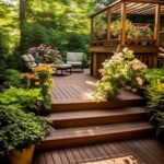 backyard design deck