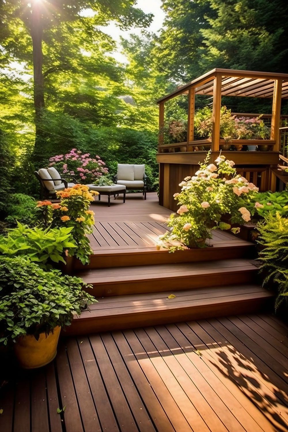 Transform Your Outdoor Space with a
Stunning Backyard Deck Design