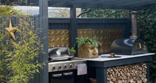 backyard design kitchen