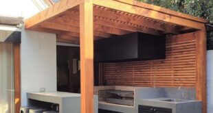 backyard design bbq