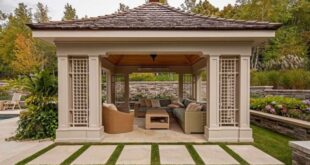 backyard design gazebo