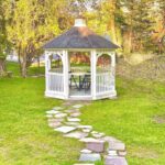 backyard design gazebo