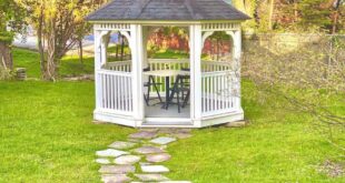 backyard design gazebo