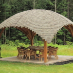 backyard design gazebo