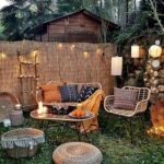 backyard design boho