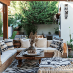 backyard design boho