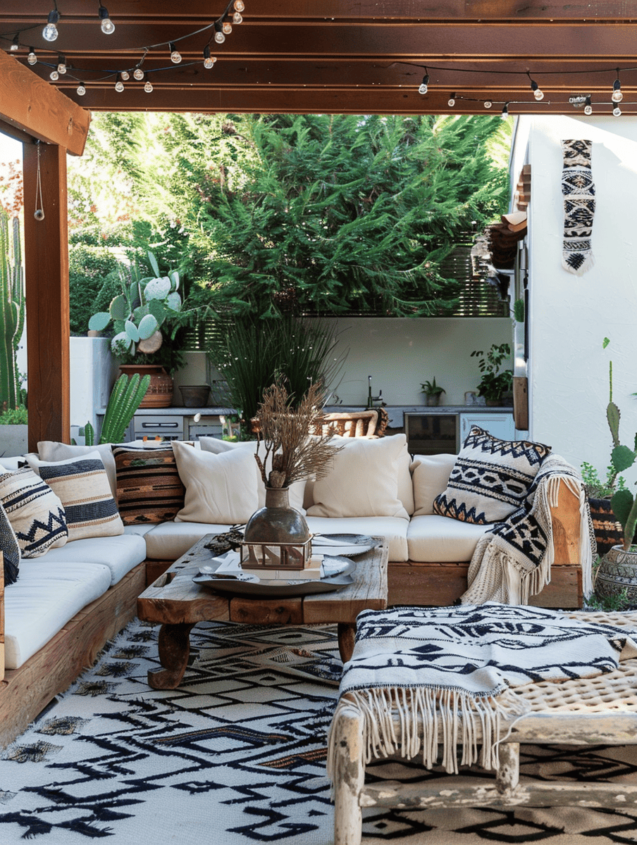 Bring on the Boho Vibes: How to Create a
Stunning Bohemian-Inspired Backyard Design