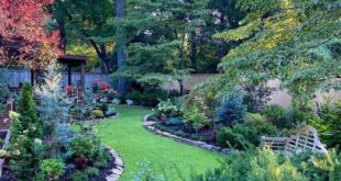 backyard flower garden design