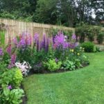 backyard flower garden design