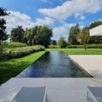 backyard design modern pool