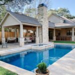 backyard design layout with pool