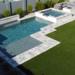 backyard design layout with pool