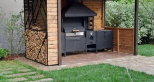 backyard design bbq