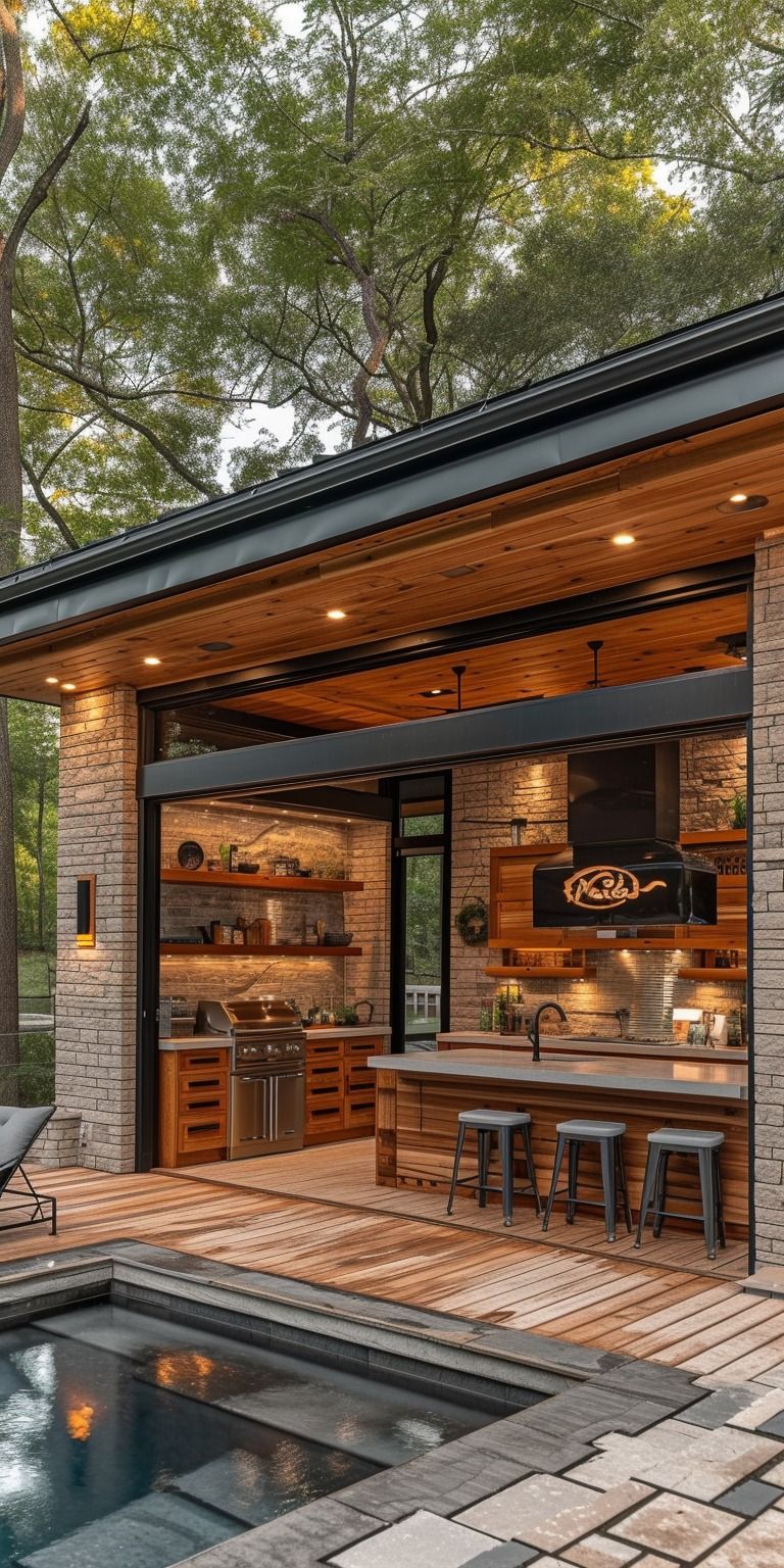 Creating the Ultimate Backyard Oasis:
Designing Your Outdoor Kitchen