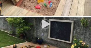 backyard design layout with playground