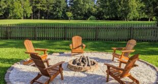 backyard design fire pit