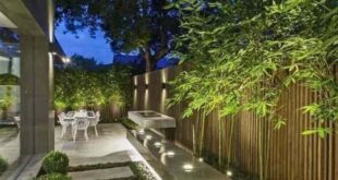 backyard design narrow