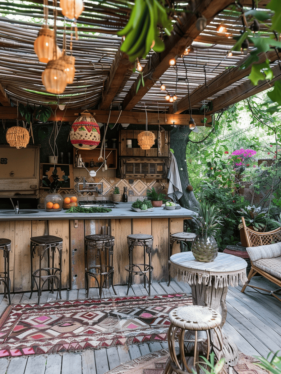 Embrace Boho Vibes in Your Backyard with
These Design Ideas