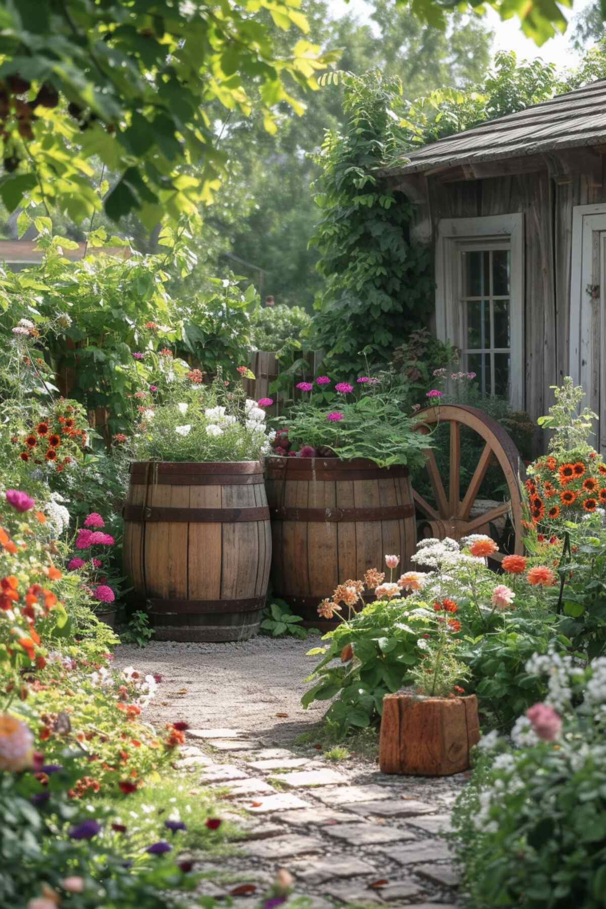 Embrace Rustic Charm: Transform Your
Backyard with These Design Ideas