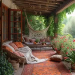 backyard design boho