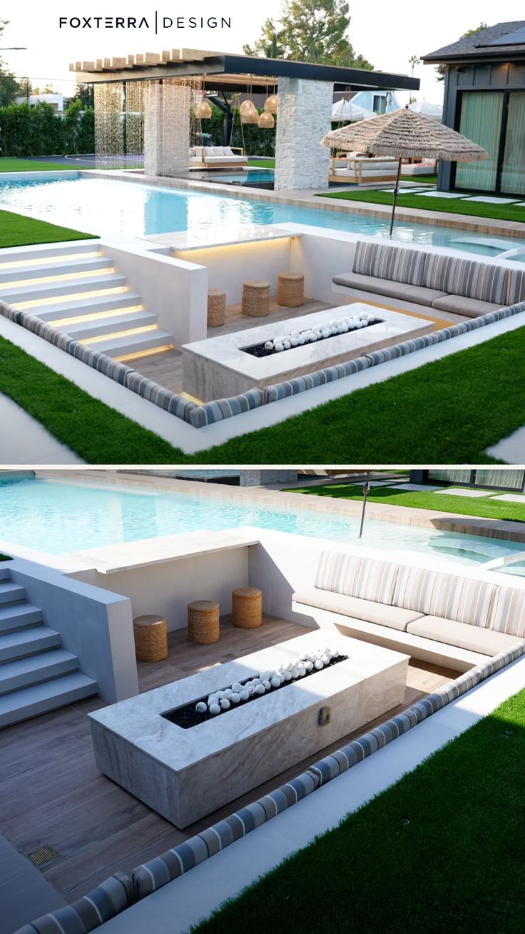 Embracing Modern Elegance: Transforming
Your Backyard with a Sleek and Stylish Pool Design