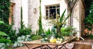 backyard design vintage