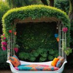 backyard design vintage