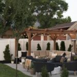 backyard design traditional