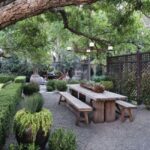 backyard design rustic