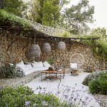 backyard design rustic