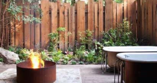 backyard design fence