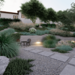 backyard design render