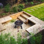 backyard design fire pit