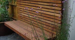 backyard garden design fence