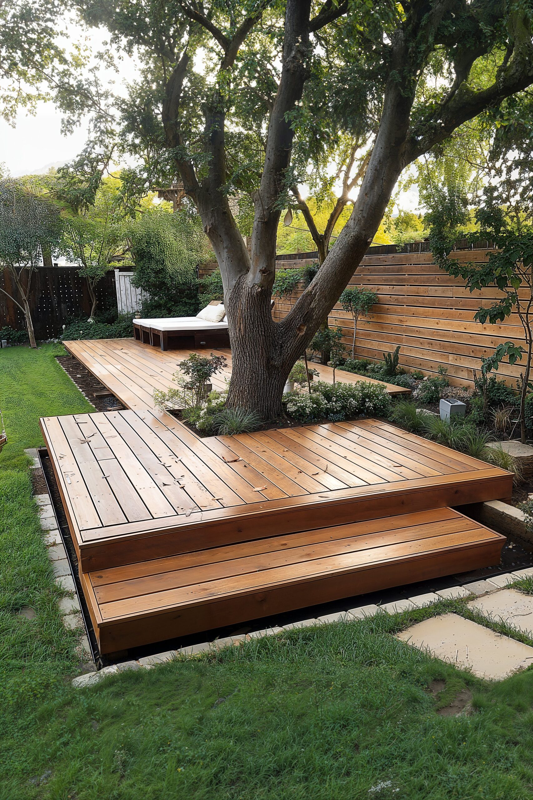 Enhancing Your Outdoor Space: Creative
Backyard Design Ideas Around Trees