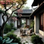 backyard design korean